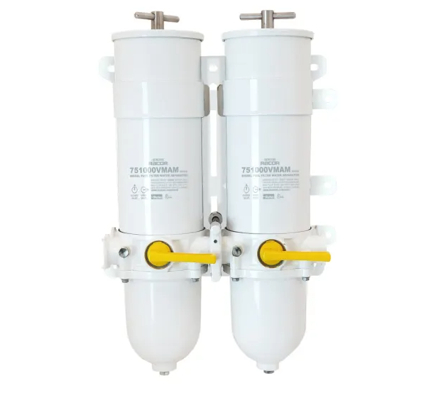 751000VMAM10 RACOR DOUBLE TURBINE FUEL WATER SEPERATOR — Complete Filter